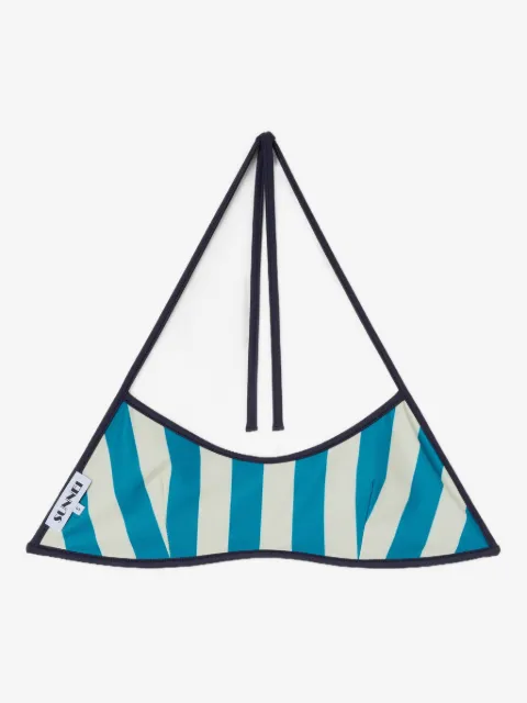 Sunnei haut de bikini à design réversible