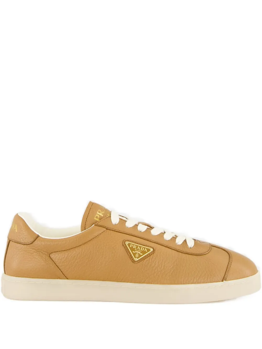 Prada Leren sneakers Bruin