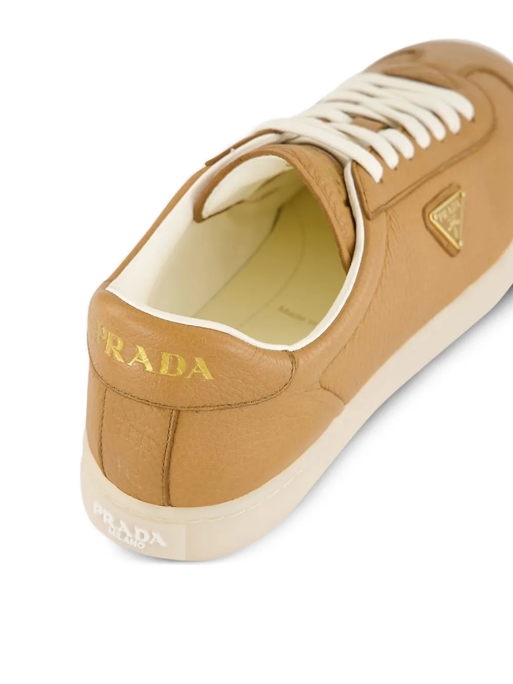 Prada Leren sneakers Bruin