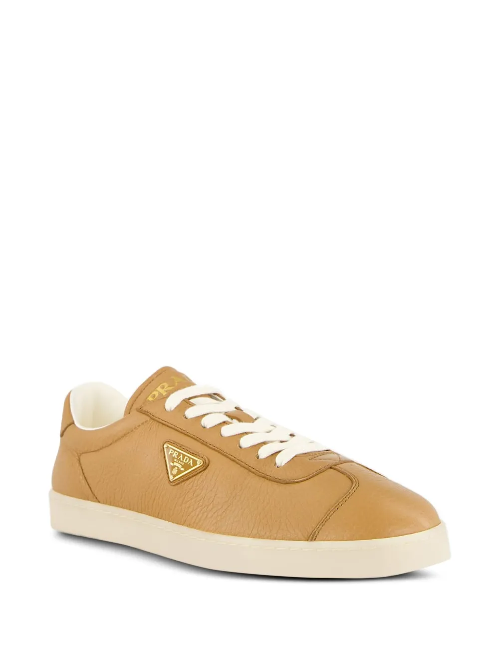 Prada Leren sneakers Bruin