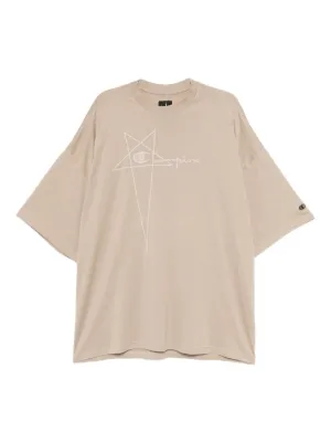VIP【関税送料無料】希少 Rick Owens X Champion Cropped Tee Rick Owens X Champion Tops for Women - Shop on FARFETCH