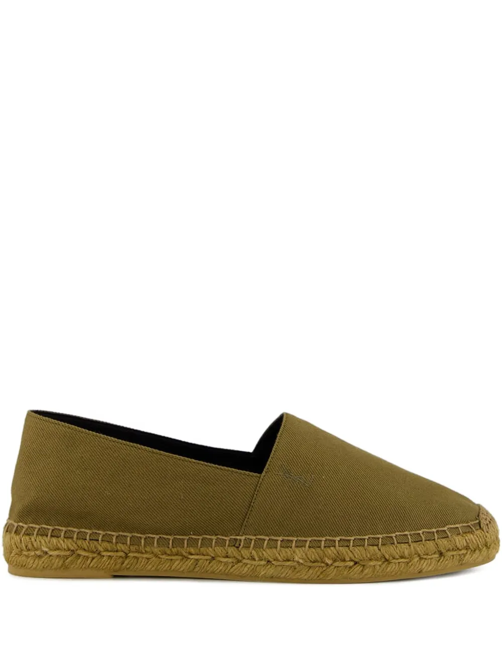 Saint Laurent rubber-sole espadrilles Green