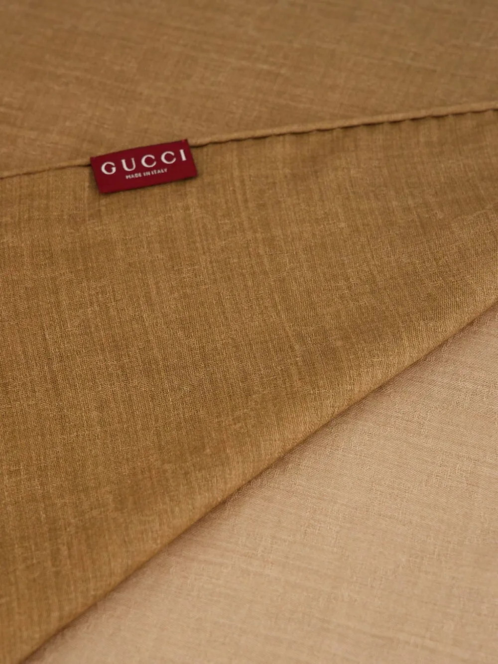 Gucci Sjaal met jacquard - Beige