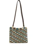 Rabanne disc-detailing shoulder bag - Gold