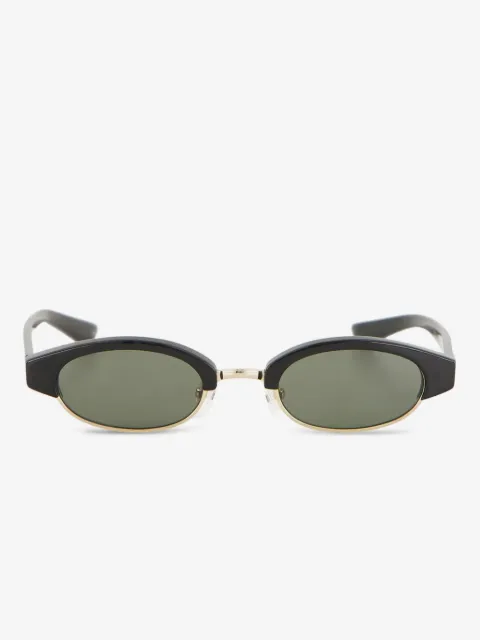 Alexander McQueen Eyewear Ellipse oval-frame sunglasses