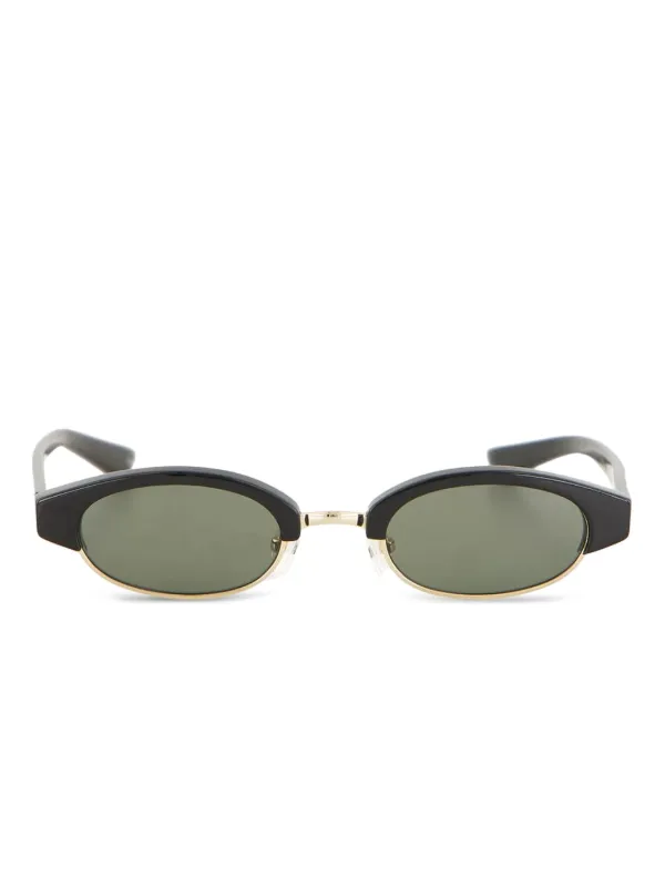 Alexander McQueen Eyewear Ellipse オーバルフレーム サングラス