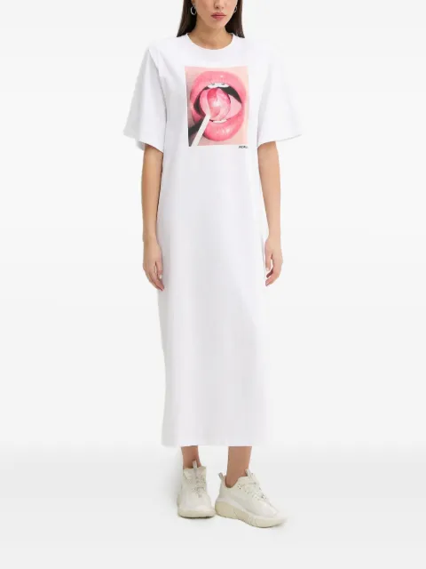 Fiorucci lollipop-print T-shirt maxi dress