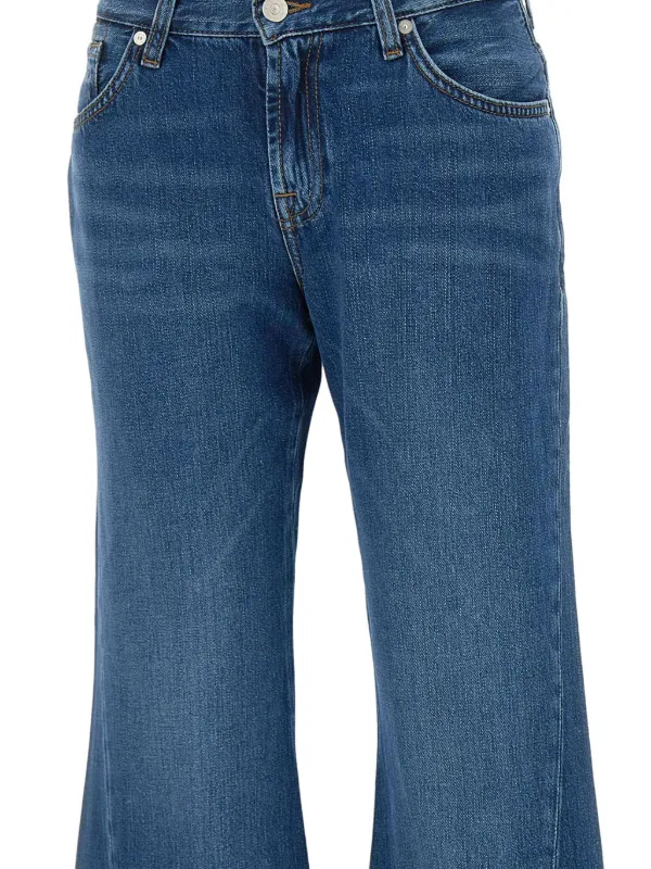 Ladies Jeans Seven Premium Jeans For All Mankind Seam-detailing