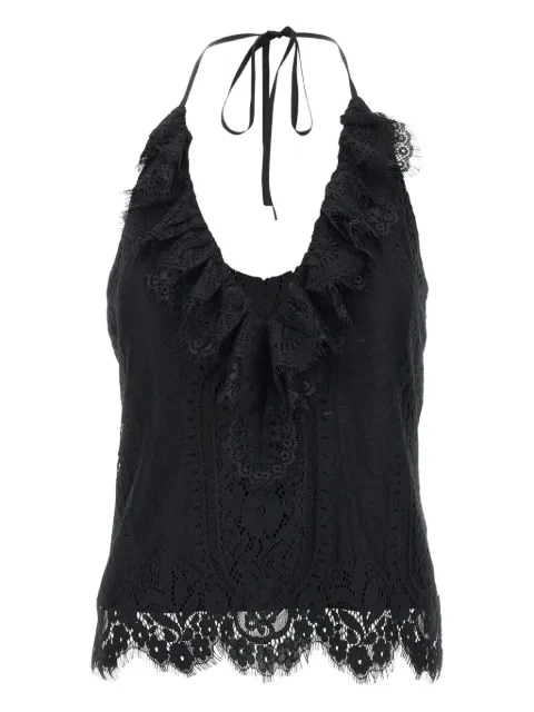 HERSKIND ruffled lace top