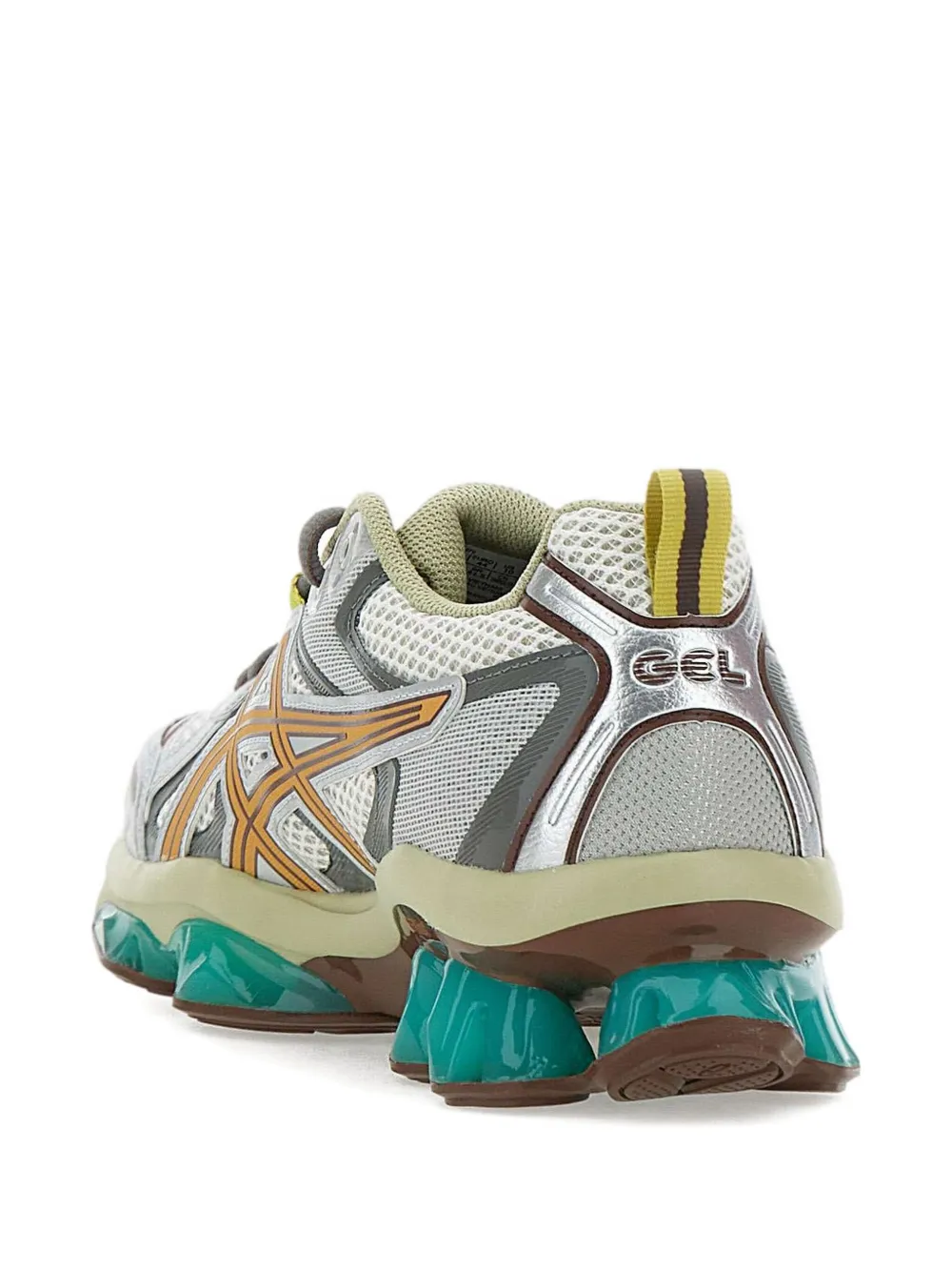 ASICS mesh panelled running sneakers Grey
