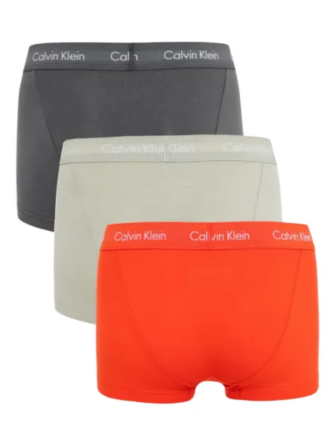 Calvin Klein طقم بوكسرات بخصر بشعار الماركة (3 قطع)