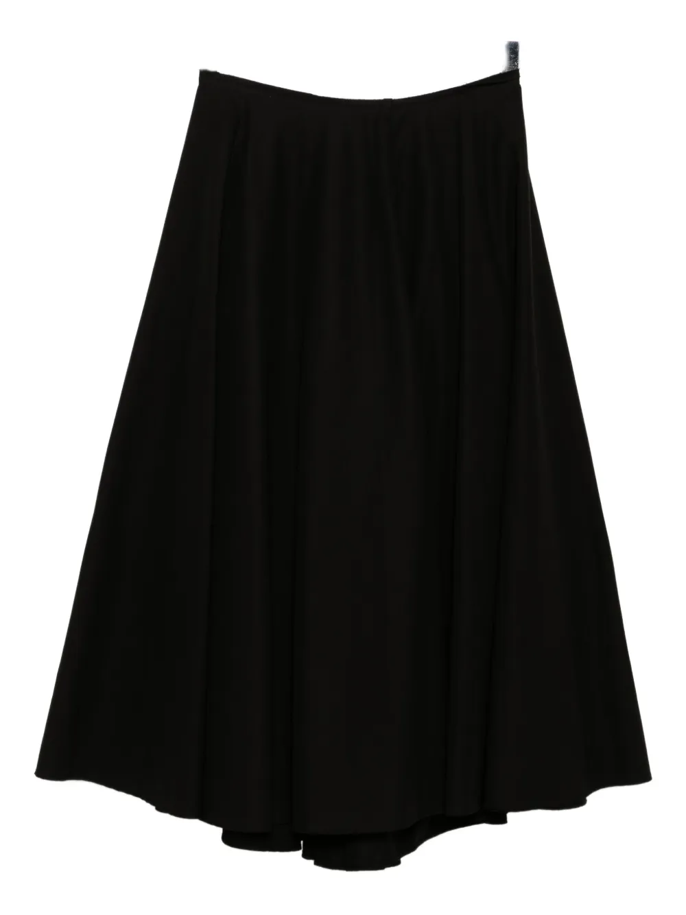 Yohji Yamamoto Twill omkeerbare rok Zwart