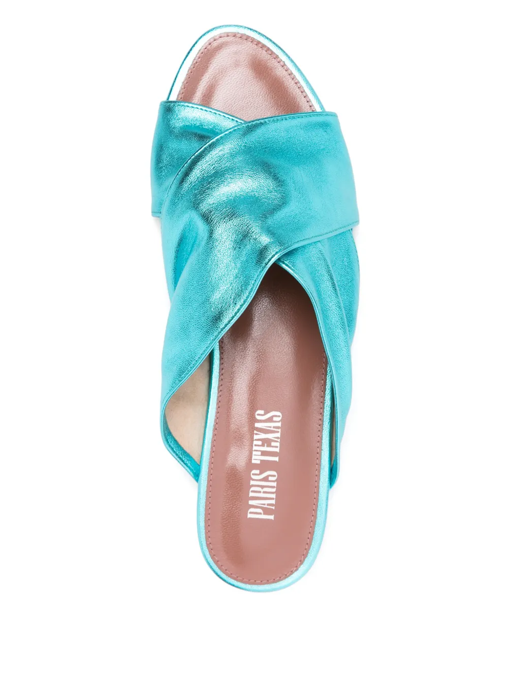 Paris Texas Rose sandals Blue
