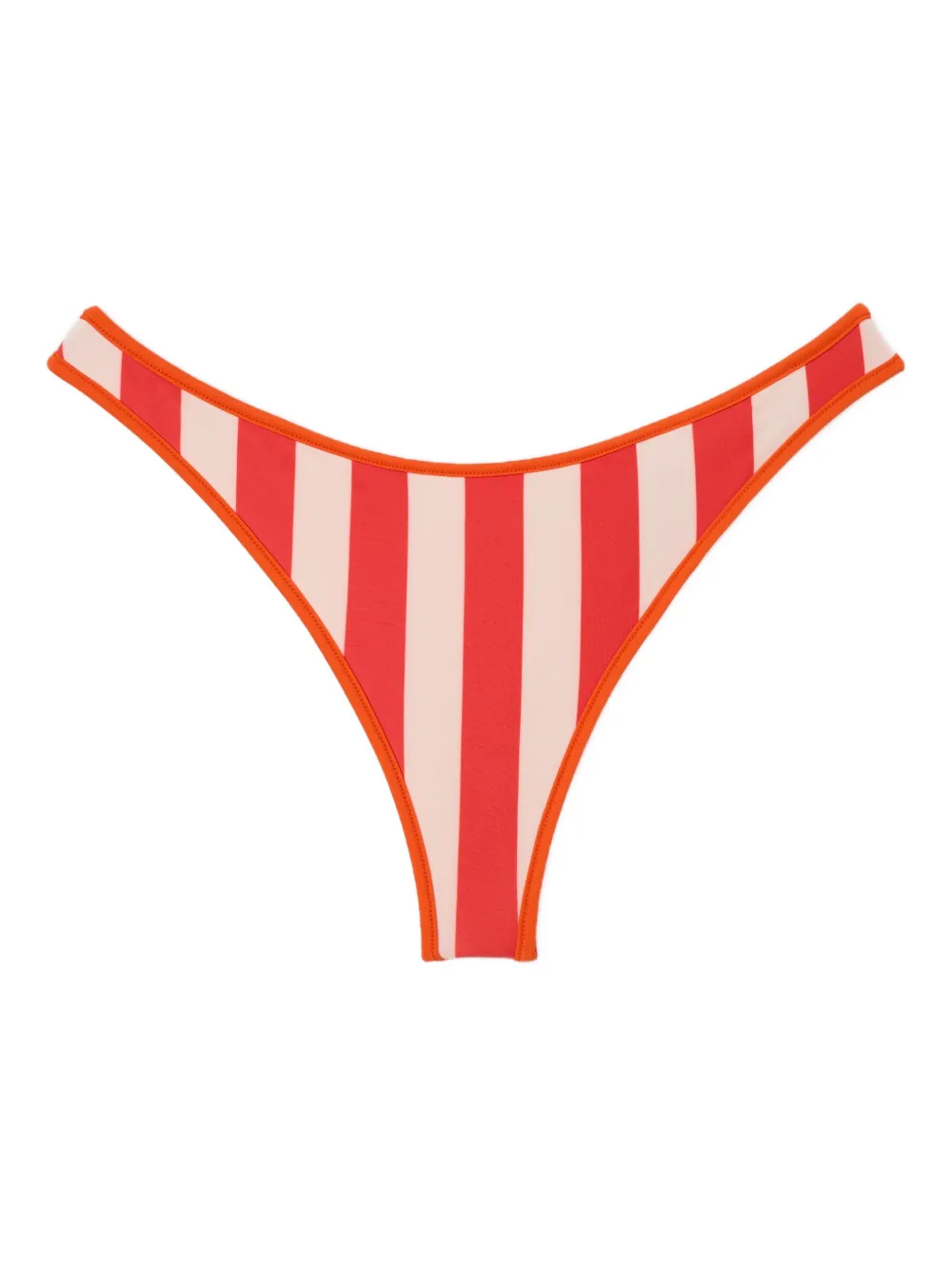 Sunnei reversible striped bikini bottoms | Orange | Image 1