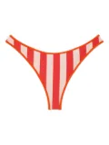 Sunnei reversible striped bikini bottoms - Orange