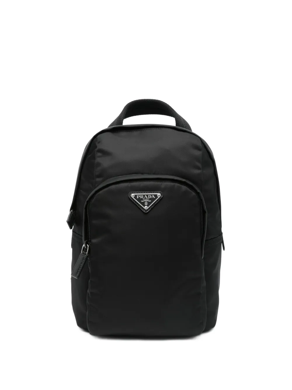 Prada triangle-logo backpack | Black | Image 1