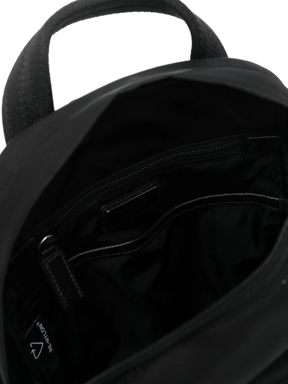 Prada Rugzak met logo Zwart