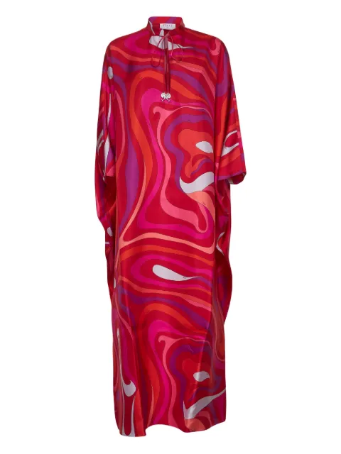 PUCCI silk midi dress