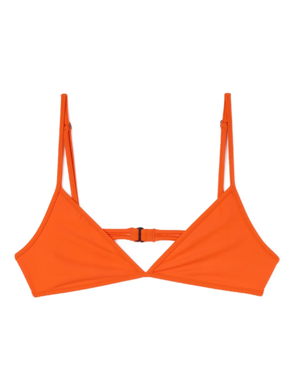 Sunnei triangle reversible bikini top | Orange | Image 1