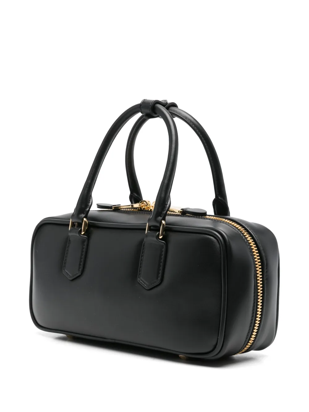 Miu Leren shopper Zwart