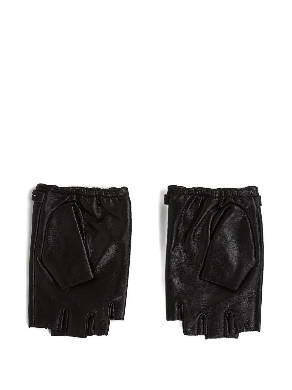 Karl Lagerfeld Vingerloze handschoenen verfraaid met studs Zwart