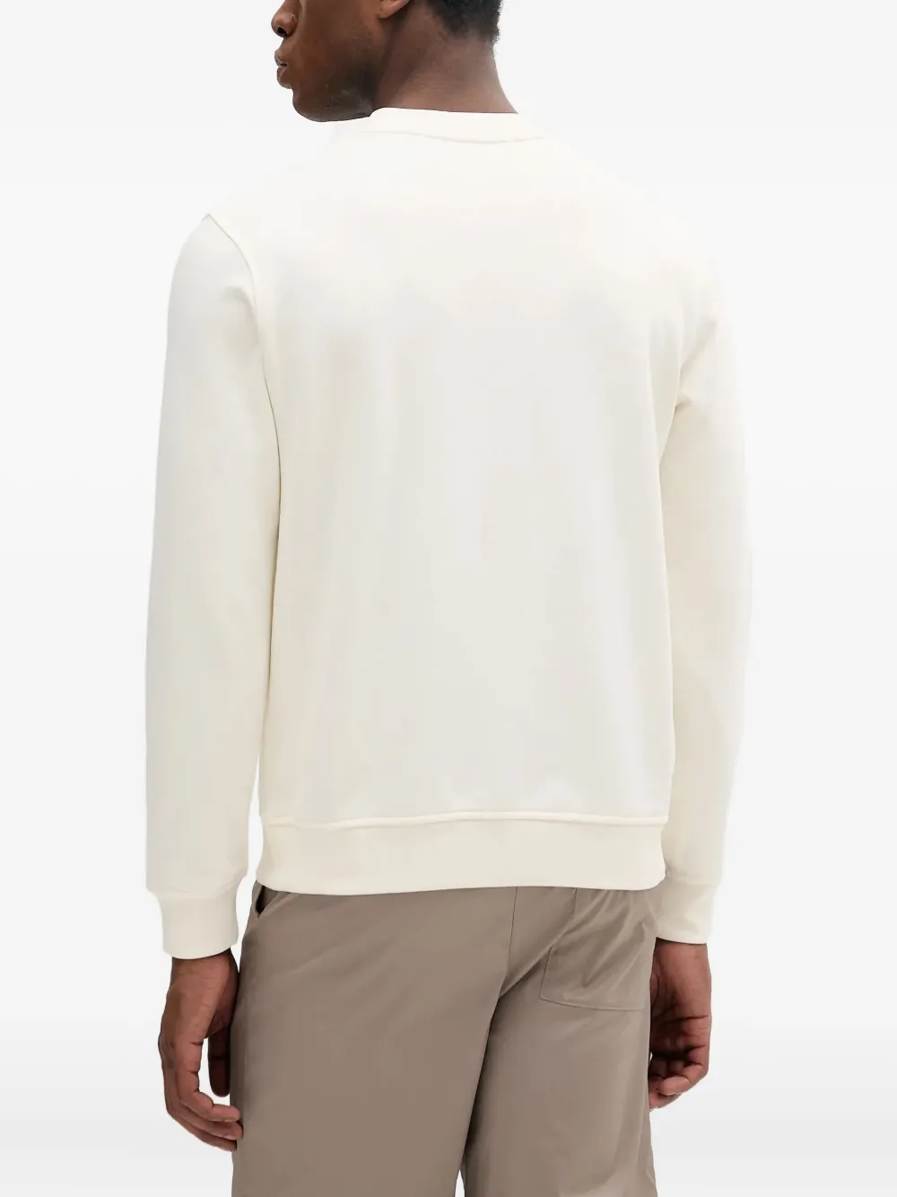 Karl Lagerfeld Sweater met ronde hals Wit