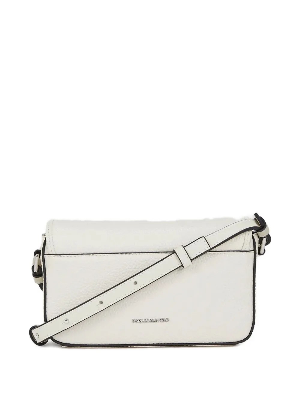 Karl Lagerfeld K Skuare crossbodytas met logoplakkaat Wit