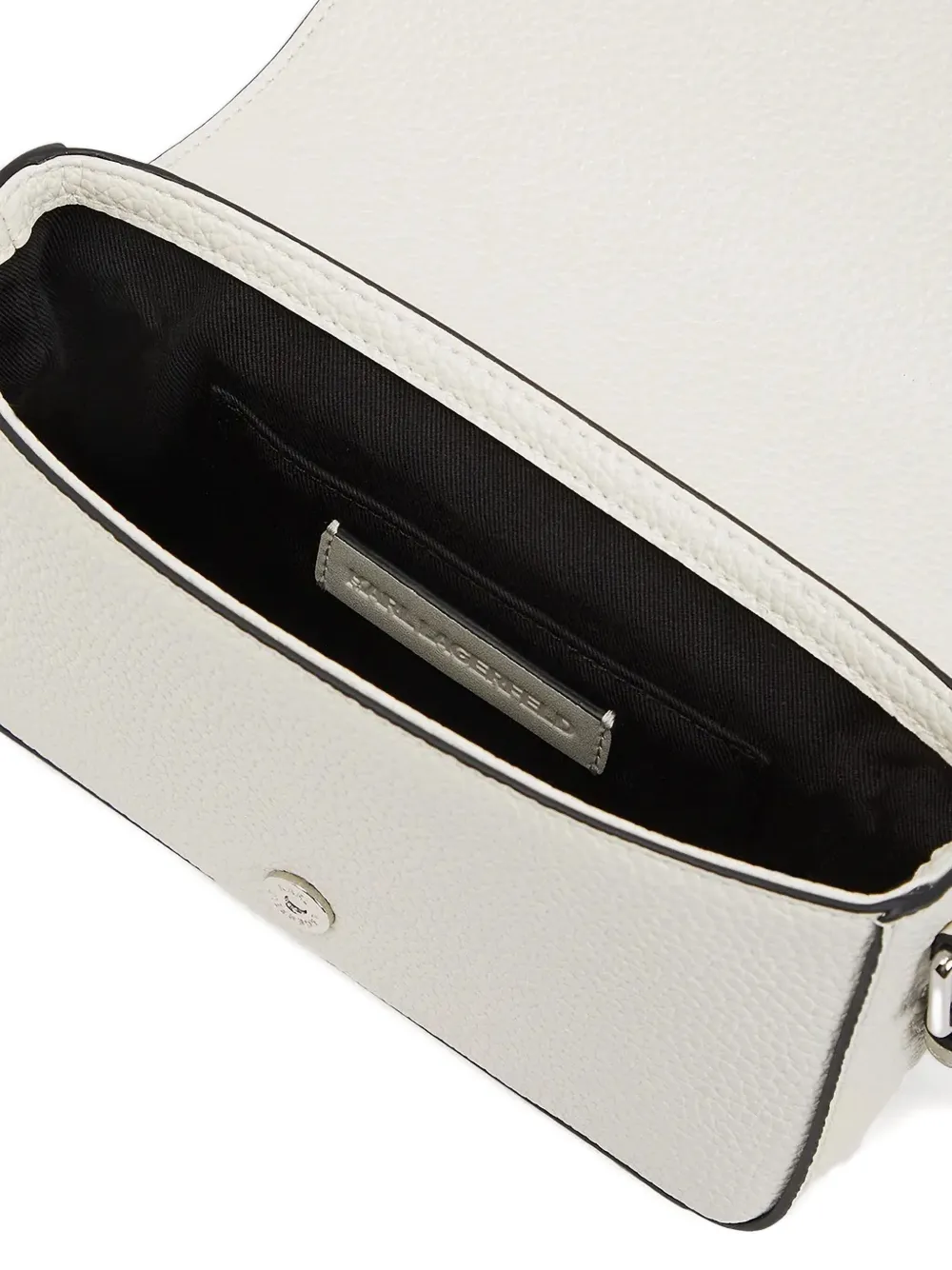 Karl Lagerfeld K Skuare crossbodytas met logoplakkaat Wit