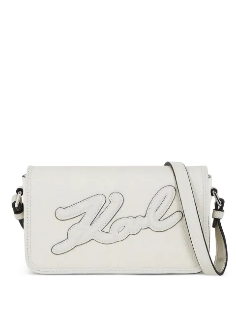Karl Lagerfeld K/Skuare logo-plaque cross body bag