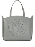 Karl Lagerfeld medium K/Circle tote bag - Grey