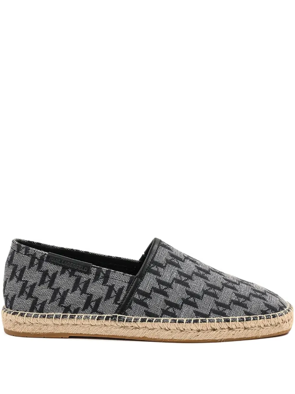 Karl Lagerfeld Kamino monogram espadrilles | Black | Image 1