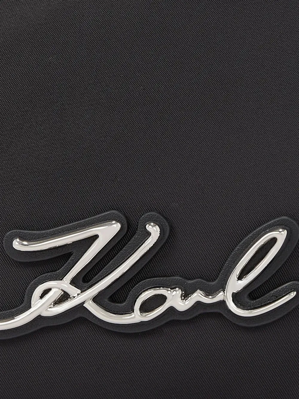 Karl Lagerfeld K Signature crossbodytas met logopatch Zwart