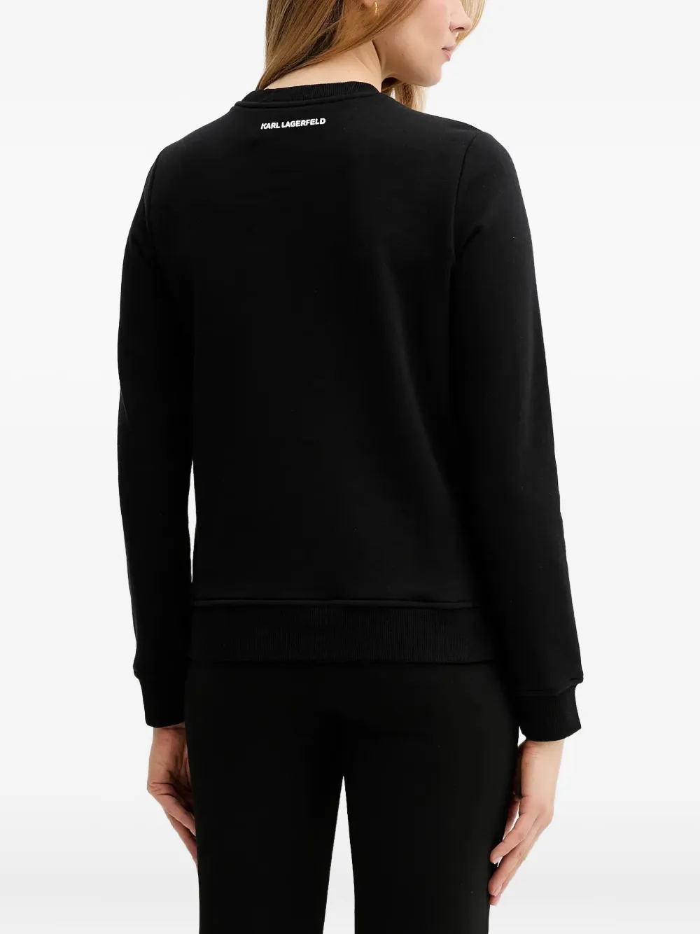 Karl Lagerfeld logo-embellished sweatshirt | Sweaters | Image 2