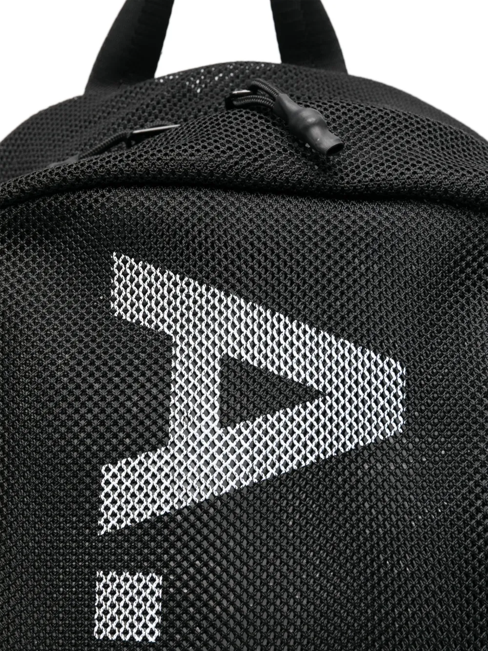 A.P.C. Rugzak met logoprint Zwart