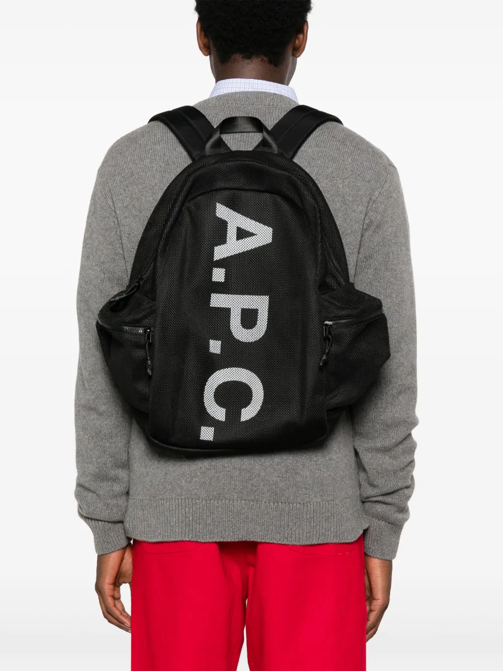 A.P.C. logo-print backpack | Image 2