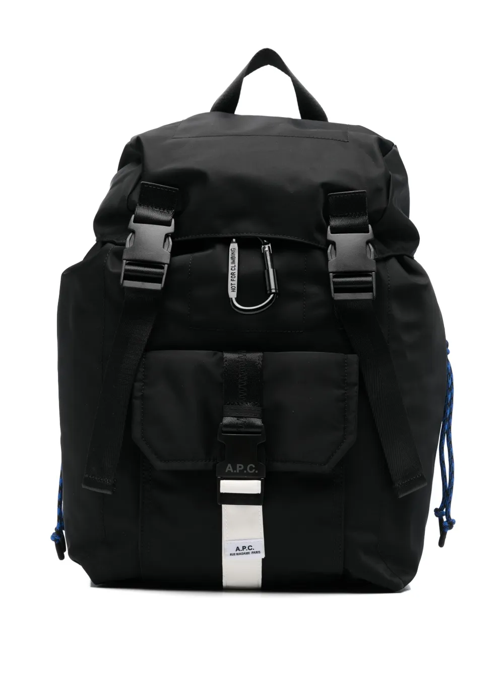 A.P.C. Trek backpack | Black | Image 1