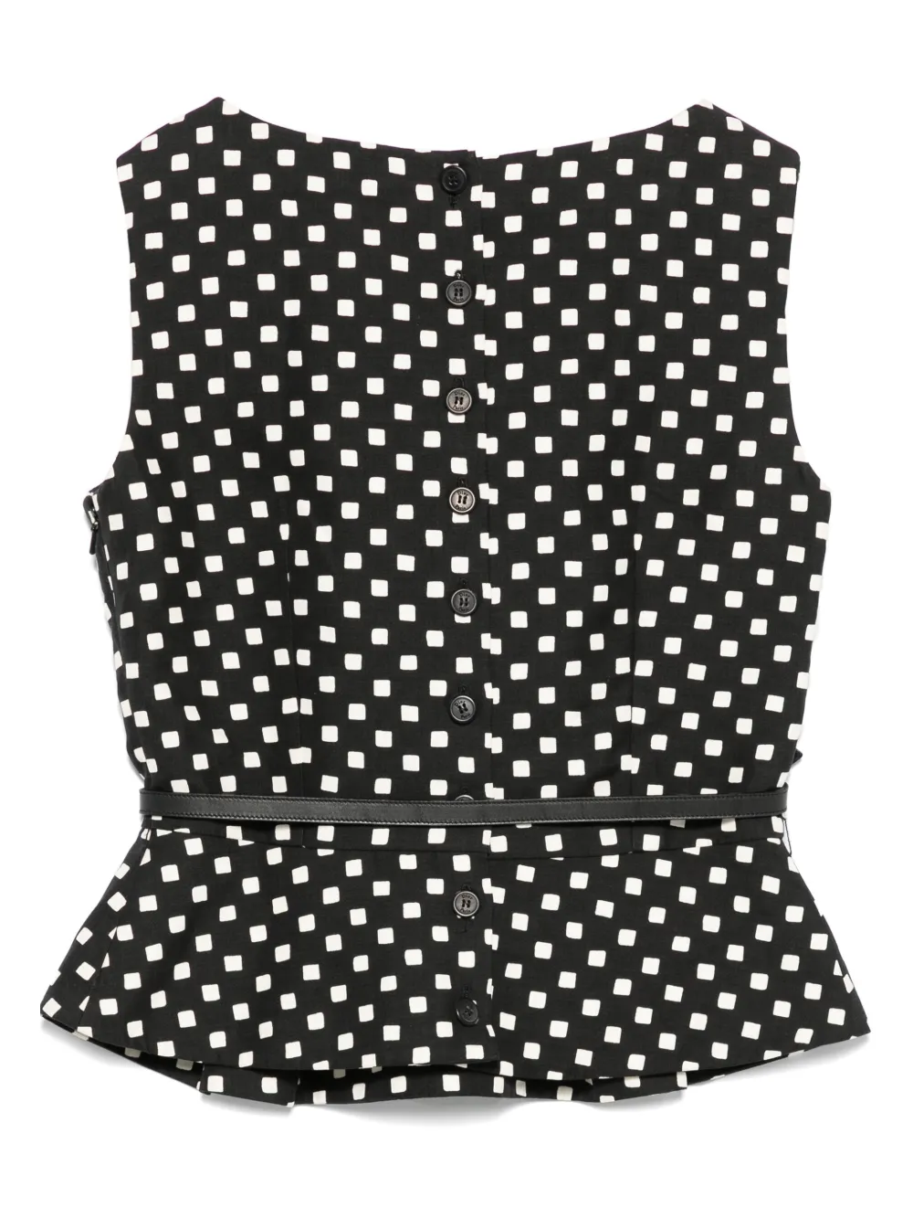 Christian Dior Pre-Owned 2000s geometric-print top | Image 2