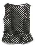 Christian Dior Pre-Owned 2000s geometric-print top - Black