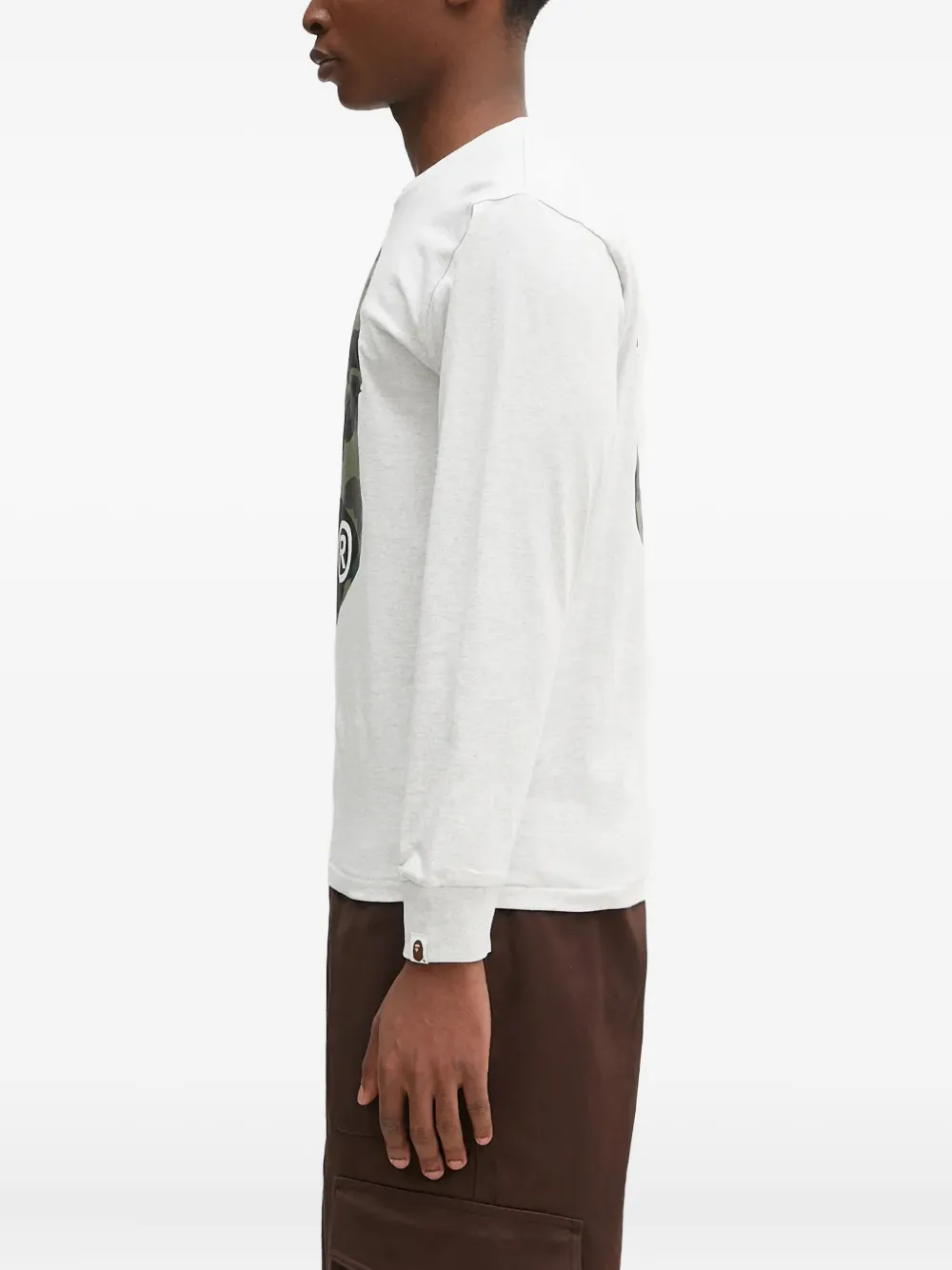 A BATHING APE® 1st Camo Big Ape Head long-sleeve T-shirt | T-Shirts | Image 2