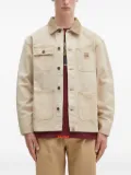 A BATHING APE® corduroy-collar jacket - Neutrals