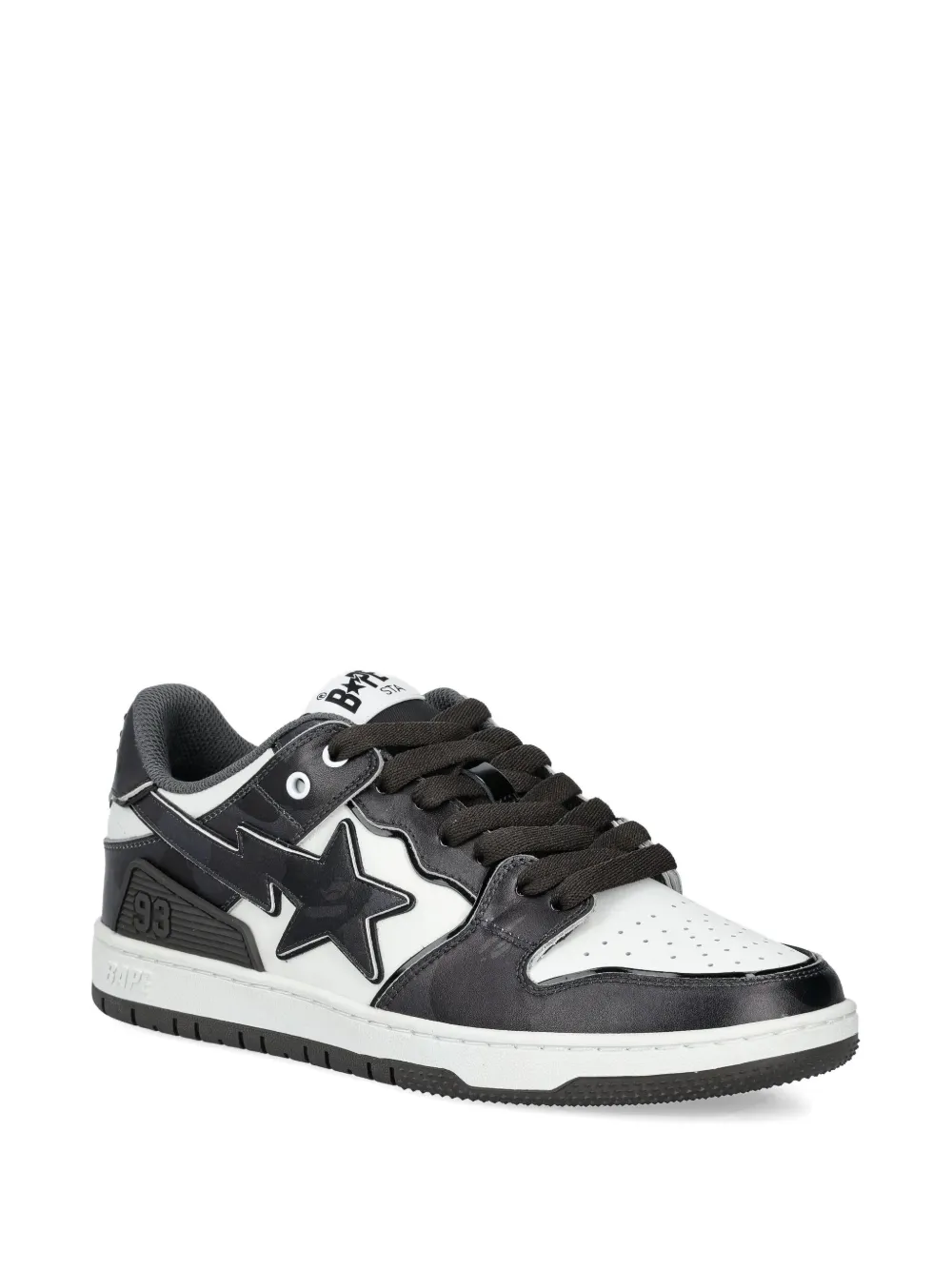 A BATHING APE Star-93 sneakers Zwart