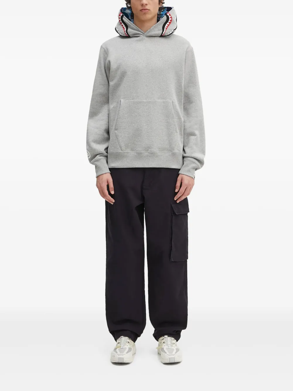 A BATHING APE® Shark hoodie | gris | Image 1