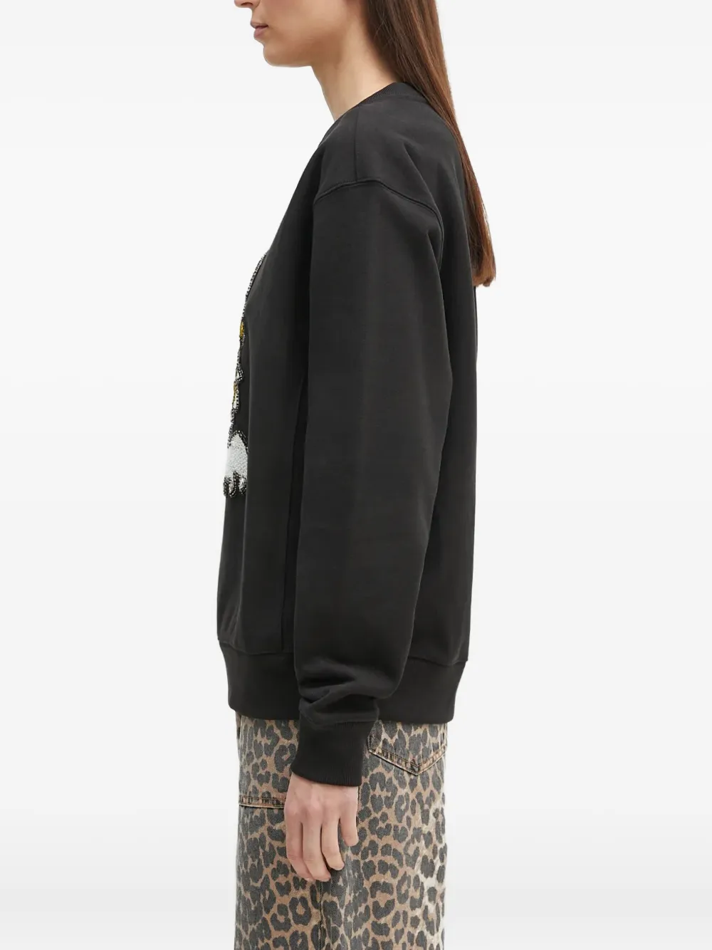 Kenzo Sweater verfraaid met pailletten Zwart