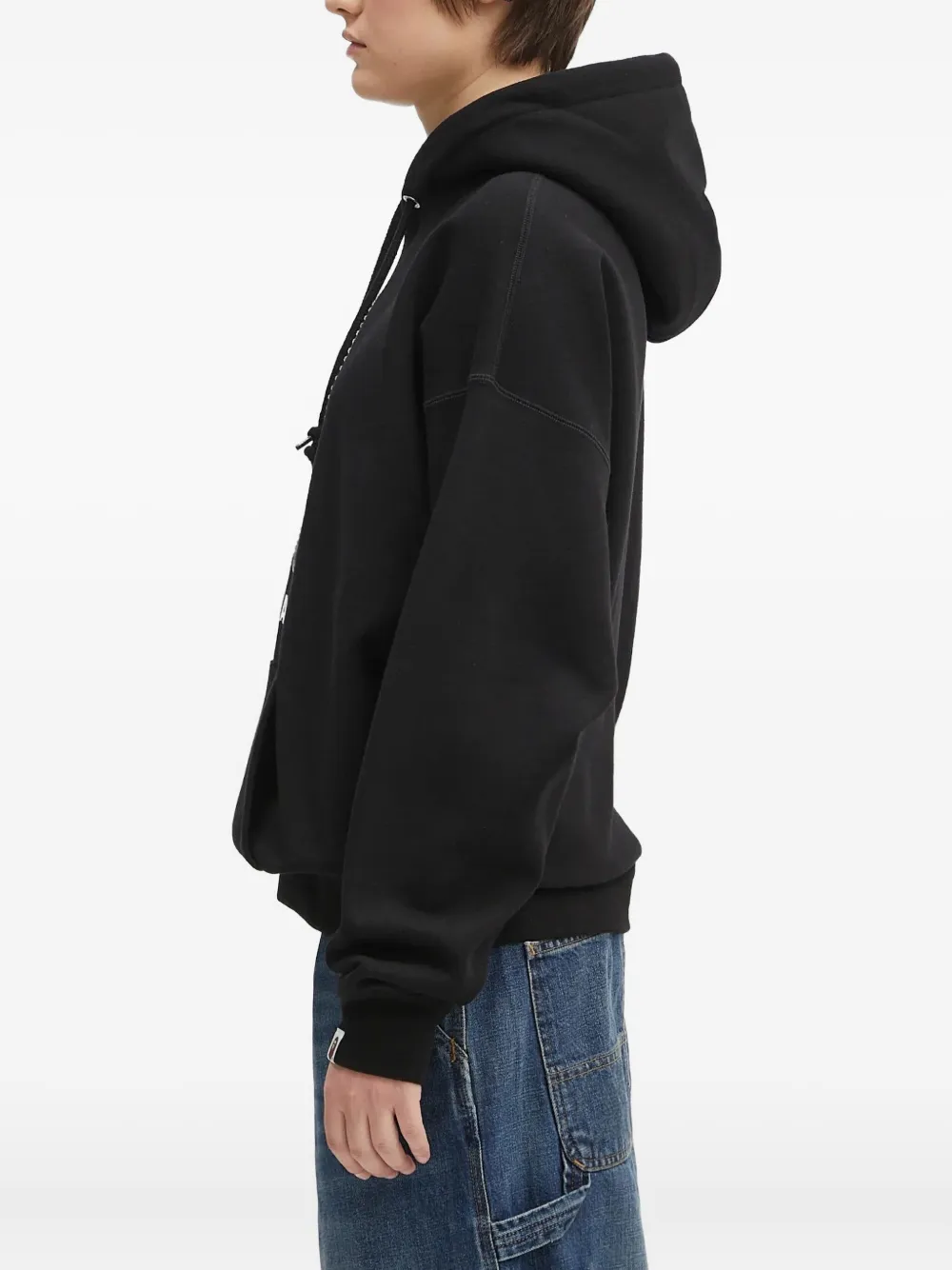 A BATHING APE Hoodie met print Zwart