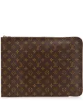 Louis Vuitton Pre-Owned 1998 Monogram Poche-Documents Portfolio 30 clutch bag - Brown