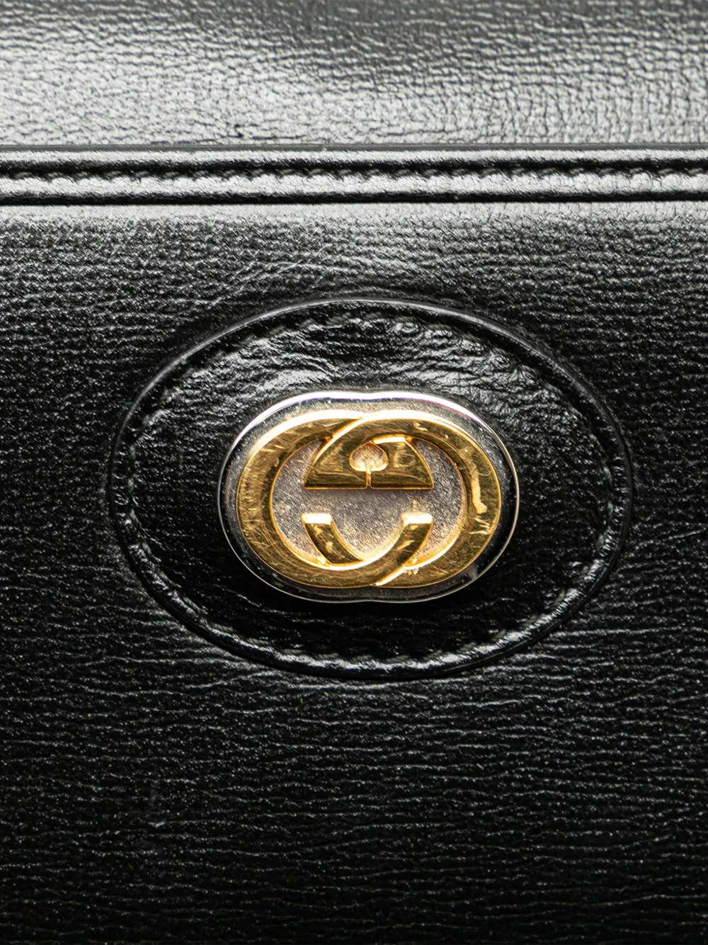 Pre-owned Gucci 2000-2015 Small Leather Marina Chain Shoulder Bag