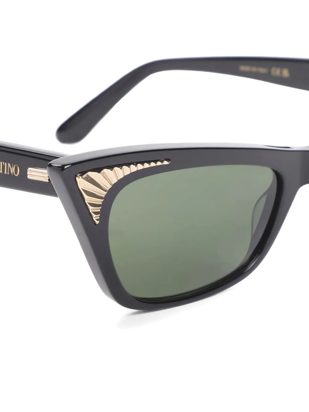 Valentino Garavani Zonnebril met cat-eye montuur Zwart
