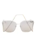 Chopard Eyewear cat-eye sunglasses - Gold