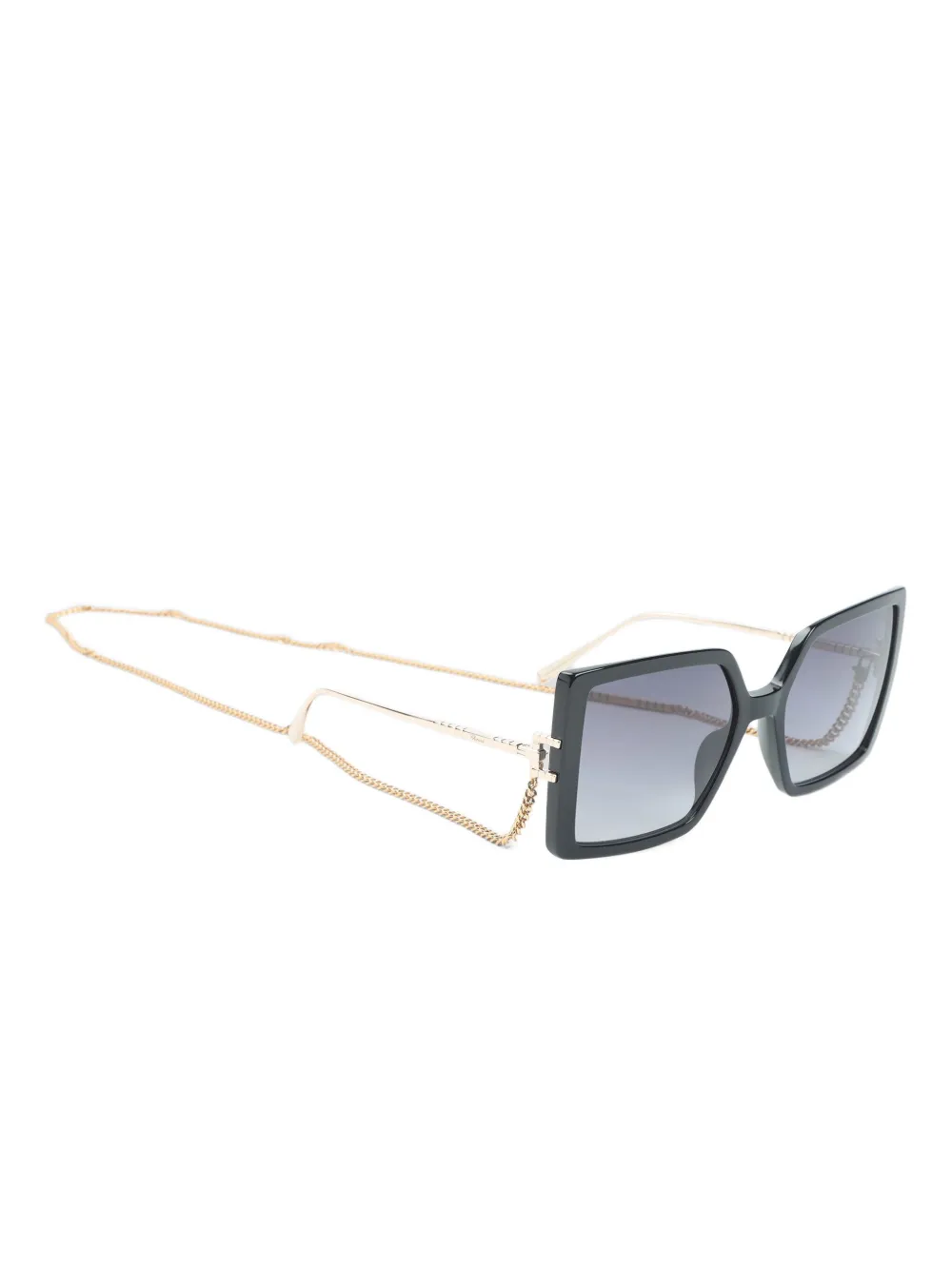 Chopard Eyewear Zonnebril met cat-eye montuur - Zwart