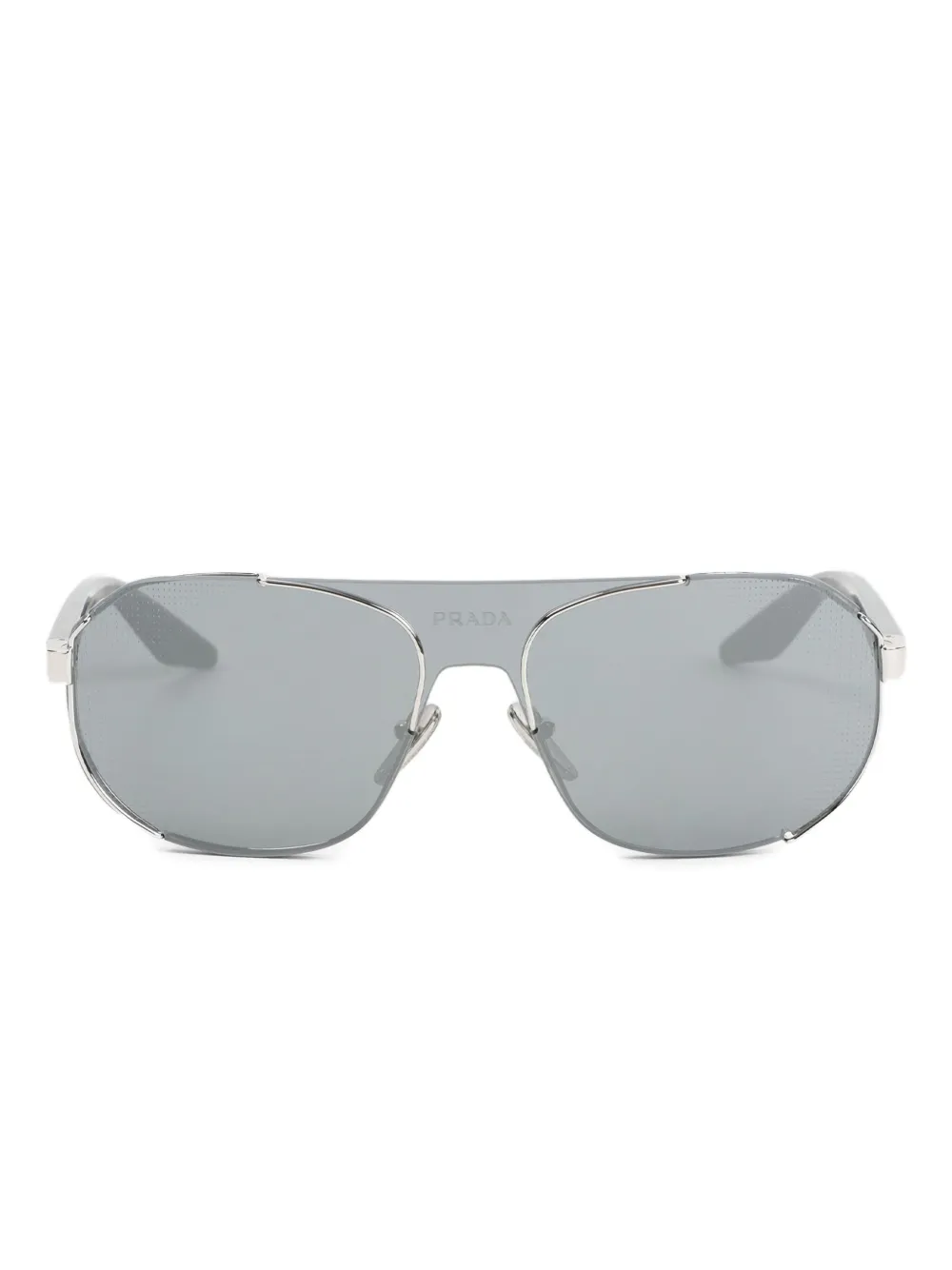 Prada Linea Rossa pilot-frame sunglasses | noir | Image 1